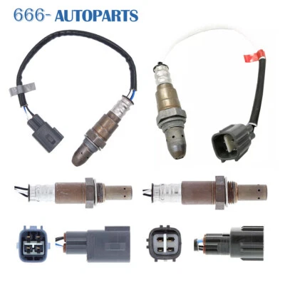 Sensor de oxígeno aguas arriba+aguas abajo 4 piezas para Toyota Camry 19-23 Lexus ES350 2018-23 3,5 L Foto 1 de 4