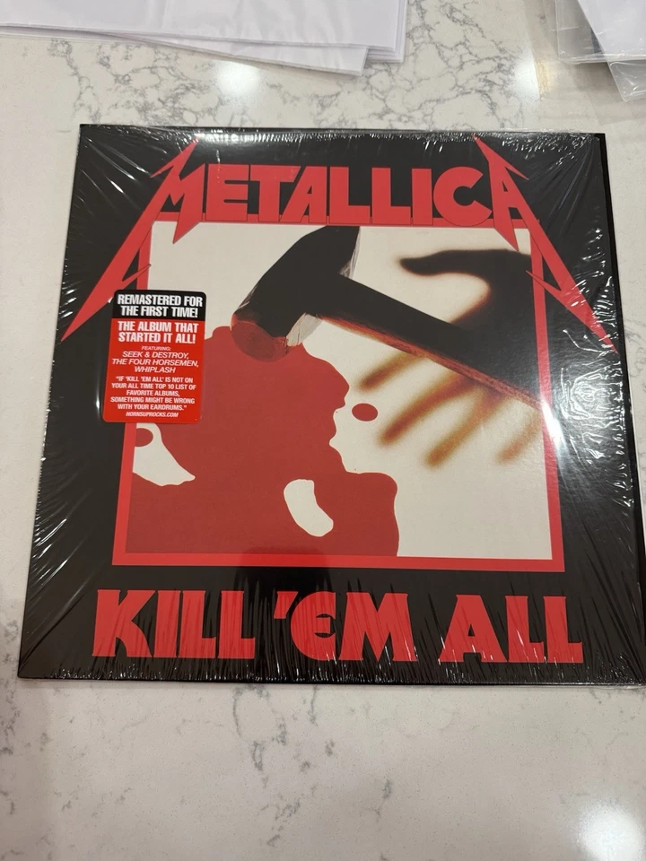 Blackened Recordings Kill EM All by Metallica - Image 1 of 1
