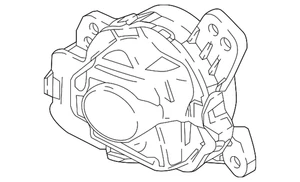 Conjunto de faros antiniebla originales Mazda GHP9-51-690A - Imagen 1 de 2