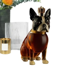 Whisky Dekanter Hund Wodka Weinflasche Whisky Glas Behälter Geburtstag Geschenk - Bild 1 von 12