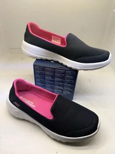 Scarpe slip-on Skechers donna nere GOGA MAX atletiche comode leggere uk 3 - Foto 1 di 14