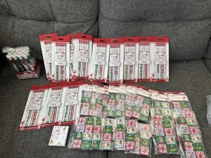 Elf On The Shelf Lot Pencils Pens Erasers! Goody Bags Stocking Stuffers Teachers - Picture 1 of 12