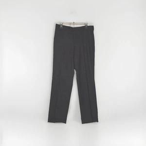 Brooks Brothers Men's Fitzgerald Dress Pants 33 x 31 Gray 100% Wool Slacks - Picture 1 of 10