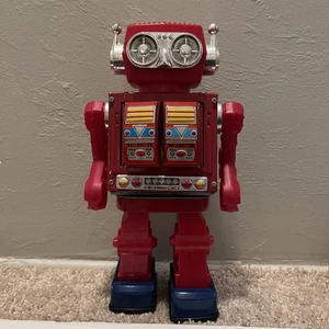 ⭐️ Horikawa Rotate O Matic Super Astronaut Robot Tin Rare Japanese Space Toy ⭐️  - Picture 1 of 17