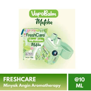 FRESHCARE Vapobalm Matcha Minyak Angin Aromatherapy Essential Oil Roll-On Nausea - Picture 1 of 14