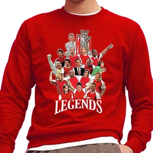 Arsenal Club Legends roter Pullover Oberteil verschiedene Größen Gunners Fans Geschenk - Bild 1 von 2