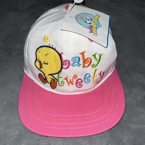 Vintage Baby Tweety Hat - Baby Looney Tunes - American Boy & Girl Headwear Co - Picture 1 of 15