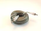 1 PIECE - 50FT CABLE RCA MALE TO RCA MALE CONNECTORS 24AWG SPEAKER WIRE  ZRR-50