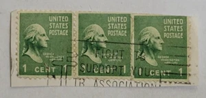 DE COLECCIÓN ~ Estampilla postal de EE. UU. ~ George Washington ~ Un centavo (1¢) verde - 011 - Imagen 1 de 6