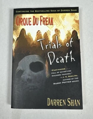 Cirque Du Freak Trails Of Death Darren Shan Paperback 1st Edition 2001 Book 5 Foto 1 de 2