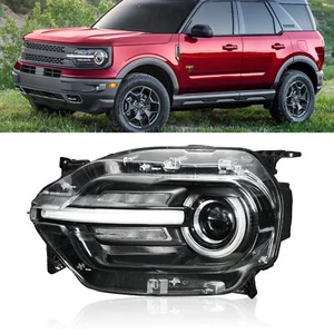 Driver Left Side Full Led Headlight w/LED  Fit For 21-24 Ford Bronco Sport - Imagen 1 de 8