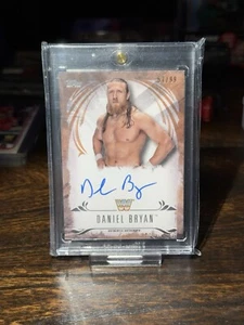 2016 Topps Undisputed WWE Daniel Bryan Legend Autograph /99 On-Card #UA-DB - Picture 1 of 2
