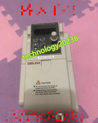 1PC Gebraucht Delixi frequency converter CDI-E102G5R5/P7R5T4B #YY - Image 1 of 2