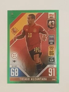 Match Attax 101 Nations League ALCANTARA Green parallel limited - Zdjęcie 1 z 1