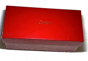 Authentic Cartier Red Box Empty 10 1/2" X 5" X 4 5/8" - Picture 1 of 5