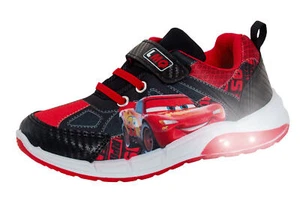 Disney Cars Light Up Trainers Boys Lightning McQueen Flashing Skate Sports Shoes - Picture 1 of 22