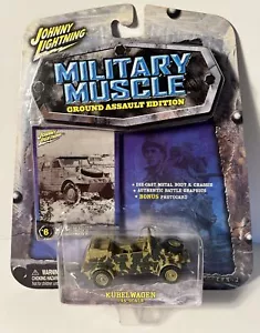Johnny Lightning Military Muscle seconda guerra mondiale Kubelwagen tedesco #6 scala 1:55 (B16) - Foto 1 di 3
