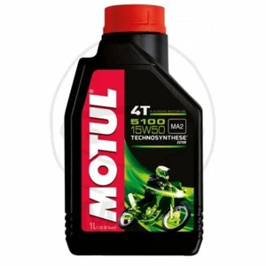 OLIO 15W50 4T 1L MOTUL 5100 SYNT 714.00.88 BMW 800 R 80 GS MYSTIC 1987-1998 - Imagen 1 de 1