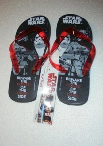STAR WARS STORMTROOPERS TONGS POINTURE EU34/35 (UK 8.5) NOIR ET ROUGE - Imagen 1 de 5
