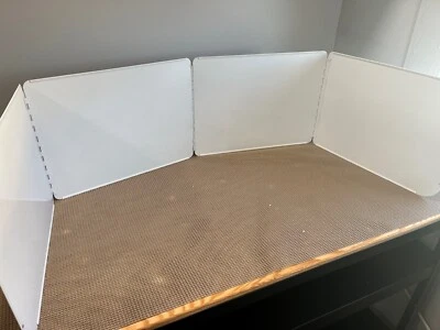 Navaris 4-Sided Foldable Splatter Guard for Cooking - Image 1 of 2