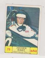 Panini Campioni Dello Sport 1968-69 card #79 Jochen Rindt Germany Racing F1