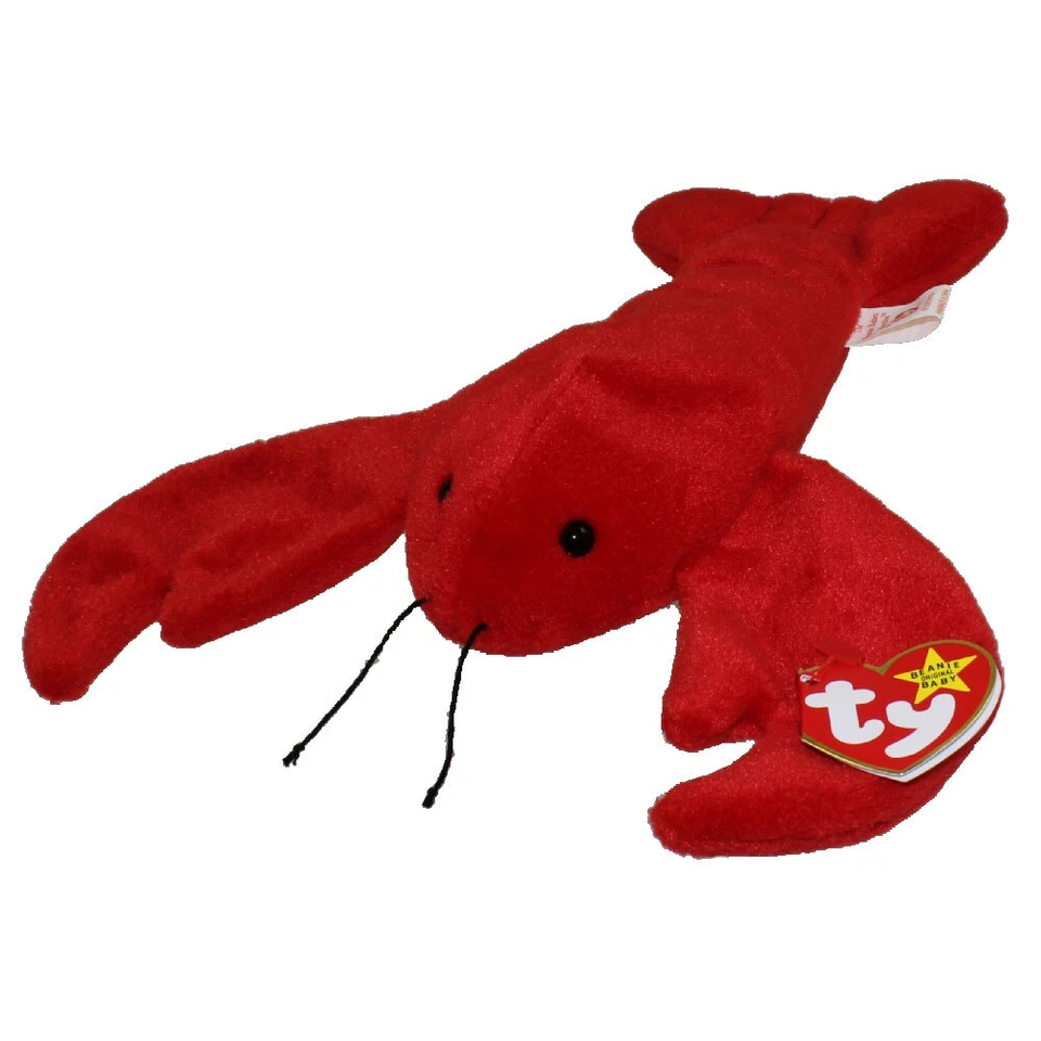 TY Beanie Baby - PINCHERS the Lobster (8.5 inch) - MWMTs Stuffed Animal Toy - Image 1 of 1