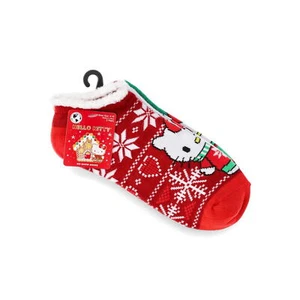 Hello Kitty Women's Holiday No-Show Socks, 3-Pack, Size 4-10 - Picture 1 of 4