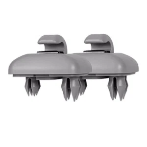 2x Sun Visor Clip Holder Hook Bracket For Audi A1 A3 A4 Q3 Q5 TTGray 8U0857562A - Picture 1 of 6