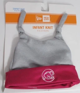 Chicago Cubs Kleinkind Strickmütze Mädchen rosa New Era ca. 6 - 12 Monate Mütze - Bild 1 von 3