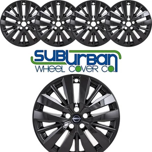 2022-2025 Nissan Pathfinder Platinum 20" Gloss Black Wheel Skins IMP-501BLK SET - Picture 1 of 9