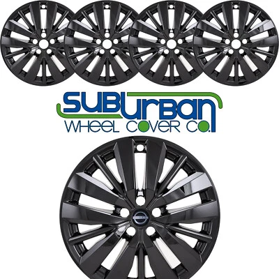 2022-2025 Nissan Pathfinder Platinum 20" Gloss Black Wheel Skins IMP-501BLK SET - Image 1 of 4
