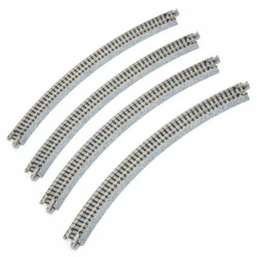 NEW Kato 315mm (12 3/8") Radius 45º Curve Track [4 pcs] UniTrack N Scale 20-120 - Image 1 of 1