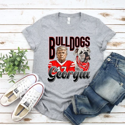 Georgia | TRUMP | MAGA | Bulldogs | América | Fútbol | Camiseta Foto 1 de 4