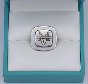 Sterling Silver Tiffany & Co. Men's Warehouse Lapel Pin - RARE - Picture 1 of 8