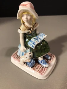 Vintage Porzellan Napcoware Girl Japan "Sarah Of Scarboro Fair" - Bild 1 von 7