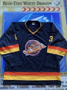 Vintage Blades #13 Perella Hockey Jersey Black Men’s Sz XXL Minor League NHL AHL - Picture 1 of 8