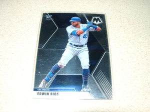 2020 PANINI CHRONICLES MOSAIC EDWIN RIOS SILVER FOIL ROOKIE CARD - Picture 1 of 2