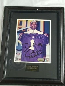 Daunte Culpepper Autographed Minnesota Vikings Draft Day Photo #81/200 NFL UCF - Picture 1 of 6