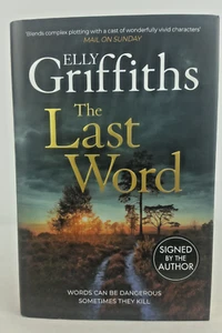 The Last Word by Elly Griffiths Signed First Edition Hardback Quercus 2024 - Picture 1 of 7
