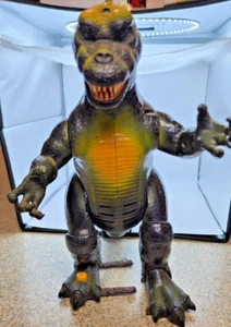 Vintage 1987 New Bright 13" Battery Op Godzilla Smoke Lights and Movement. - Picture 1 of 8