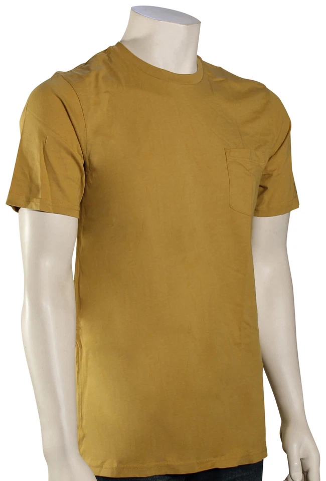 Volcom Solid Pocket T-Shirt - Camel - New - Image 1 of 1