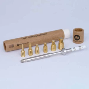 CNC Kitchen TS100/101 Soldering Adapter + Tips Set - Foto 1 di 2