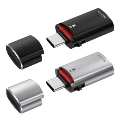 Convertisseur 2 en 1 Type-C vers USB 3.0 OTG pour Carte TF Lecteur de Carte USB Type-C - Photo 1/4