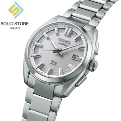 Reloj solar radio GPS titanio SEIKO ASTRON SBXD031 esfera blanca plateada 41 mm Foto 1 de 4