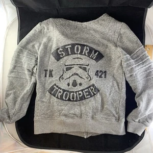 Star Wars Child Stormtrooper TK 421 Jacket Size 10/12 Full Cross Zip - Picture 1 of 8