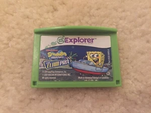 LeapFrog Leapster Explorer GS LeapPad SPONGEBOB SQUAREPANTS CLAM PRIX  Cartridge - Picture 1 of 4