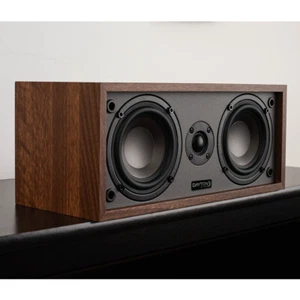 ⭐Dayton True Hi-Fi Design 4" Bass Drivers Classic Center Channel Speaker Wood⭐ - Picture 1 of 15