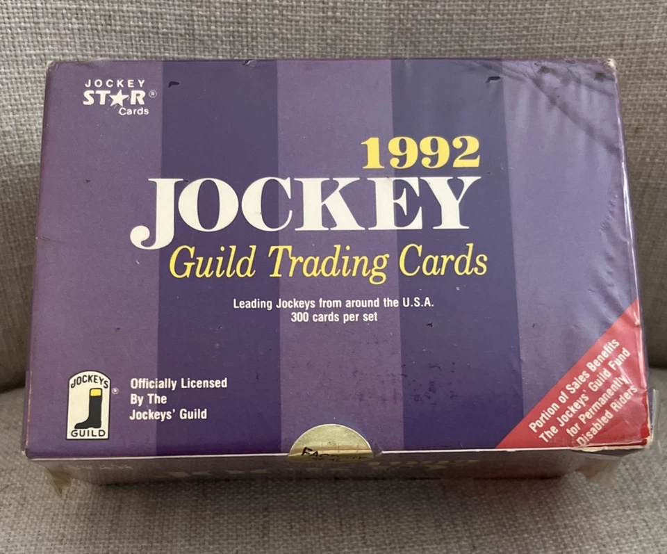 Juego de 300 cartas coleccionables de JOCKEY Guild 1992 Foto 1 de 3