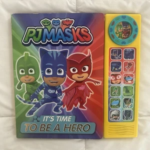 PJ Masks: It's Time to Be a Hero Sound Board Book by Phoenix - Large Hardcover - Picture 1 of 5