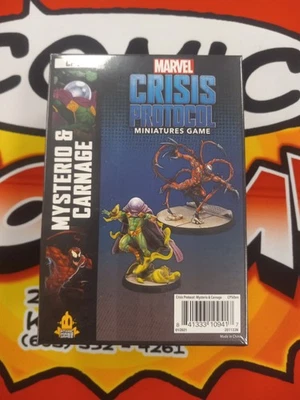 Marvel Crisis Protocol Mysterio & Carnage Character Pack Miniatures Game New - Image 1 of 2